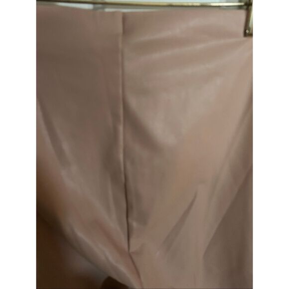 Express light pink high rise size small faux leather NWT - Picture 3 of 6